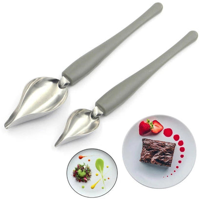 Decorative Chocolate Dipping and Art Spoons Set