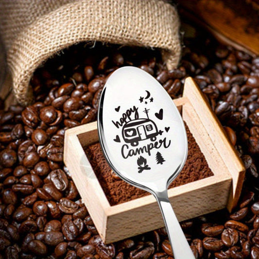 Engraved Funny Camper Spoon  Perfect Gift for Holidays