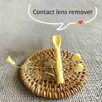 Contact Lens Applicator & Remover Tool Set Tweezers & Suction Stick