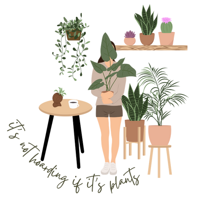 Hoarding Plant Sticker