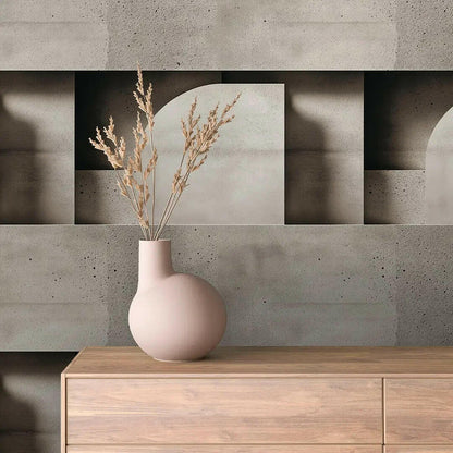 Urban Concrete Forms Mural