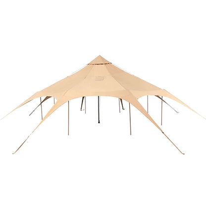 16FT Large Premium 4-Season 8-Person Bell Yurt Tent With Stove Jack (SAK75947)