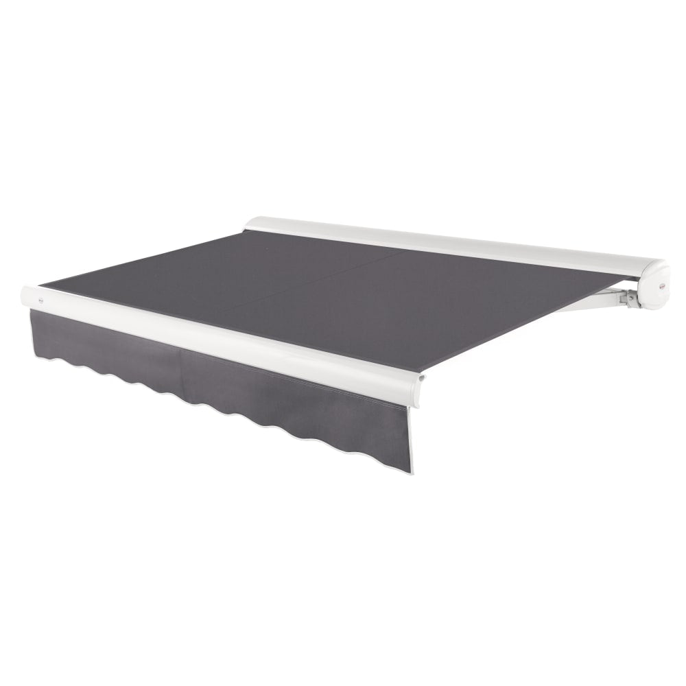 [16x10FT] Awntech Key West Premium Electric Outdoor Motorized Retractable Awning [FCL16/FCR16-SBY] (SAK81742)