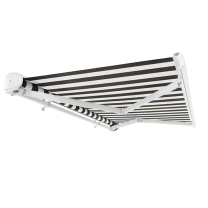 [16x10FT] Awntech Key West Premium Manual Outdoor Retractable Awning [FCM16-SBY] (SAK37154)