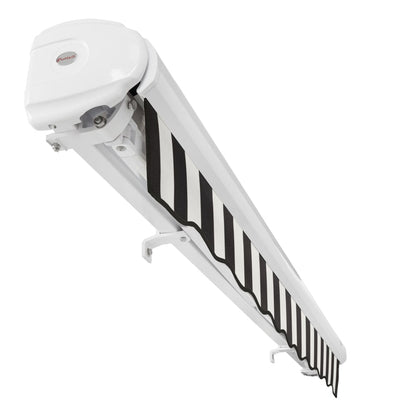 [16x10FT] Awntech Key West Premium Manual Outdoor Retractable Awning [FCM16-SBY] (SAK37154)