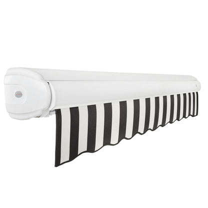 [16x10FT] Awntech Key West Premium Manual Outdoor Retractable Awning [FCM16-SBY] (SAK37154)