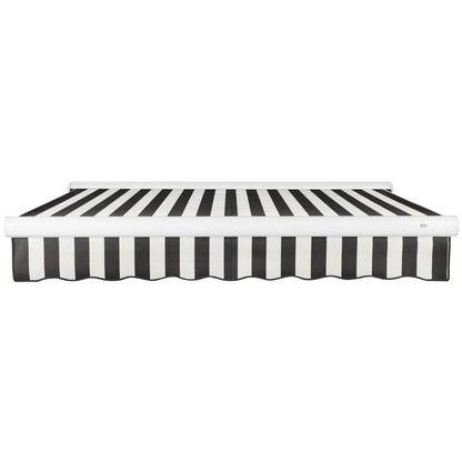 [16x10FT] Awntech Key West Premium Manual Outdoor Retractable Awning [FCM16-SBY] (SAK37154)