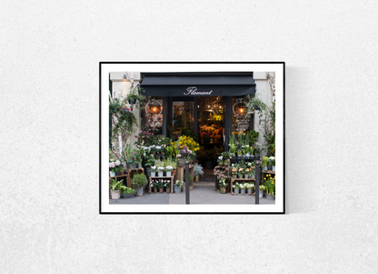 Left Bank Flower Shop in Paris
