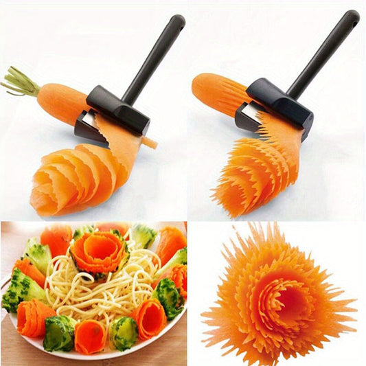 Spiral Vegetable Cutter and Peeler Carving Tool