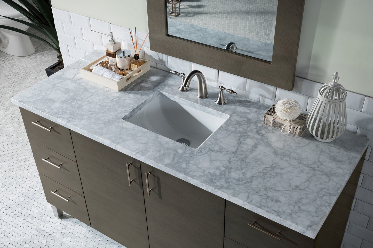 Metropolitan 60" Single Vanity Cabinet