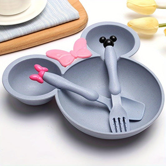 EcoFriendly Wheat Straw Dinnerware Set  BPAFree Plates  Cutlery