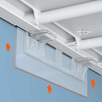 Space-Saving Shelf Rack – Double Your Closet Space in Seconds!