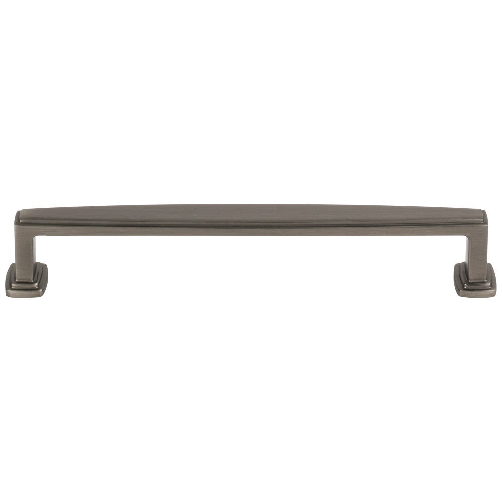 96 mm Center-to-Center Satin Nickel Richard Cabinet Pull