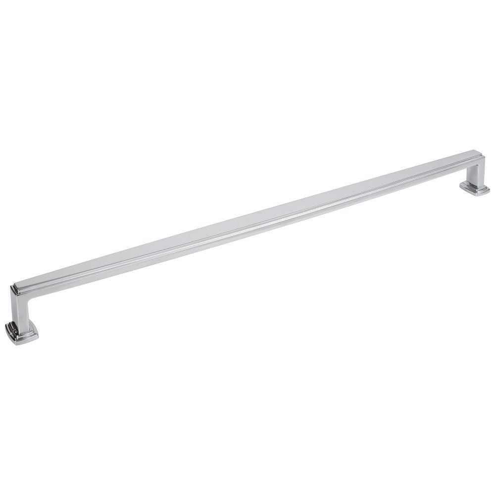 96 mm Center-to-Center Satin Nickel Richard Cabinet Pull