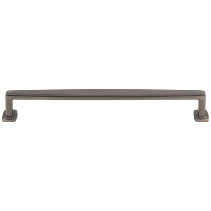 96 mm Center-to-Center Satin Nickel Richard Cabinet Pull
