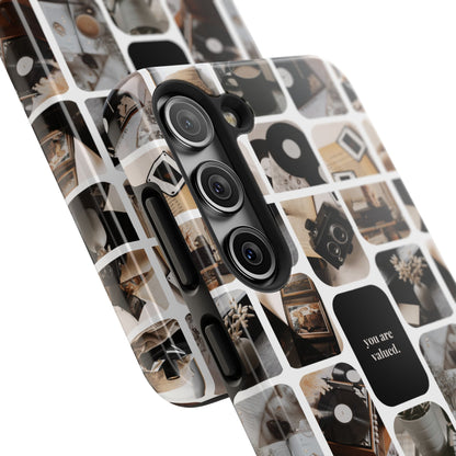 Retro Collage Phone Case - You Are Valued, Durable Protection for Your Device, Thoughtful Gift for Friends & Family, Perfect for Any [...]
