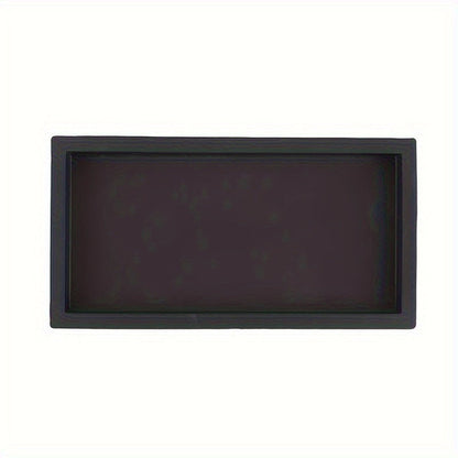 Elegant Silicone Vanity Tray for Organized Bathroom  Decor