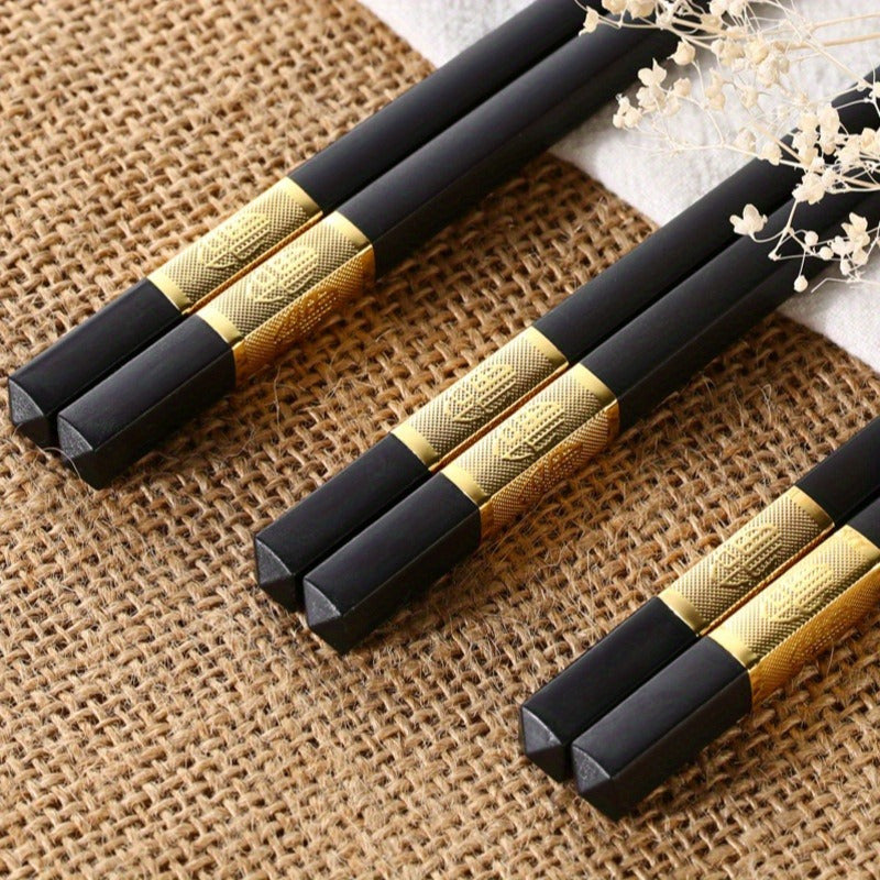 Durable NonSlip Fiberglass Chopsticks Reusable Dishwasher Safe