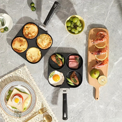 Versatile 4Cup NonStick Skillet Fry Eggs Pancakes and Burgers