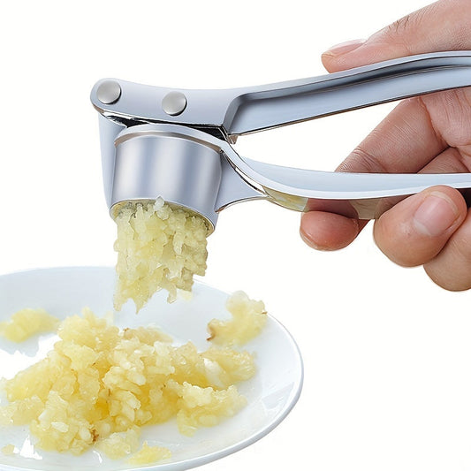 Durable Zinc Alloy Garlic and Ginger Press  Manual Use