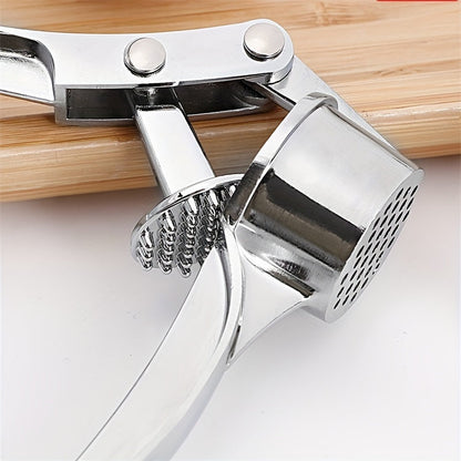 Durable Zinc Alloy Garlic and Ginger Press  Manual Use