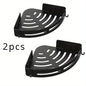 Compact WallMounted Corner Shelves  Durable Bathroom Organizer