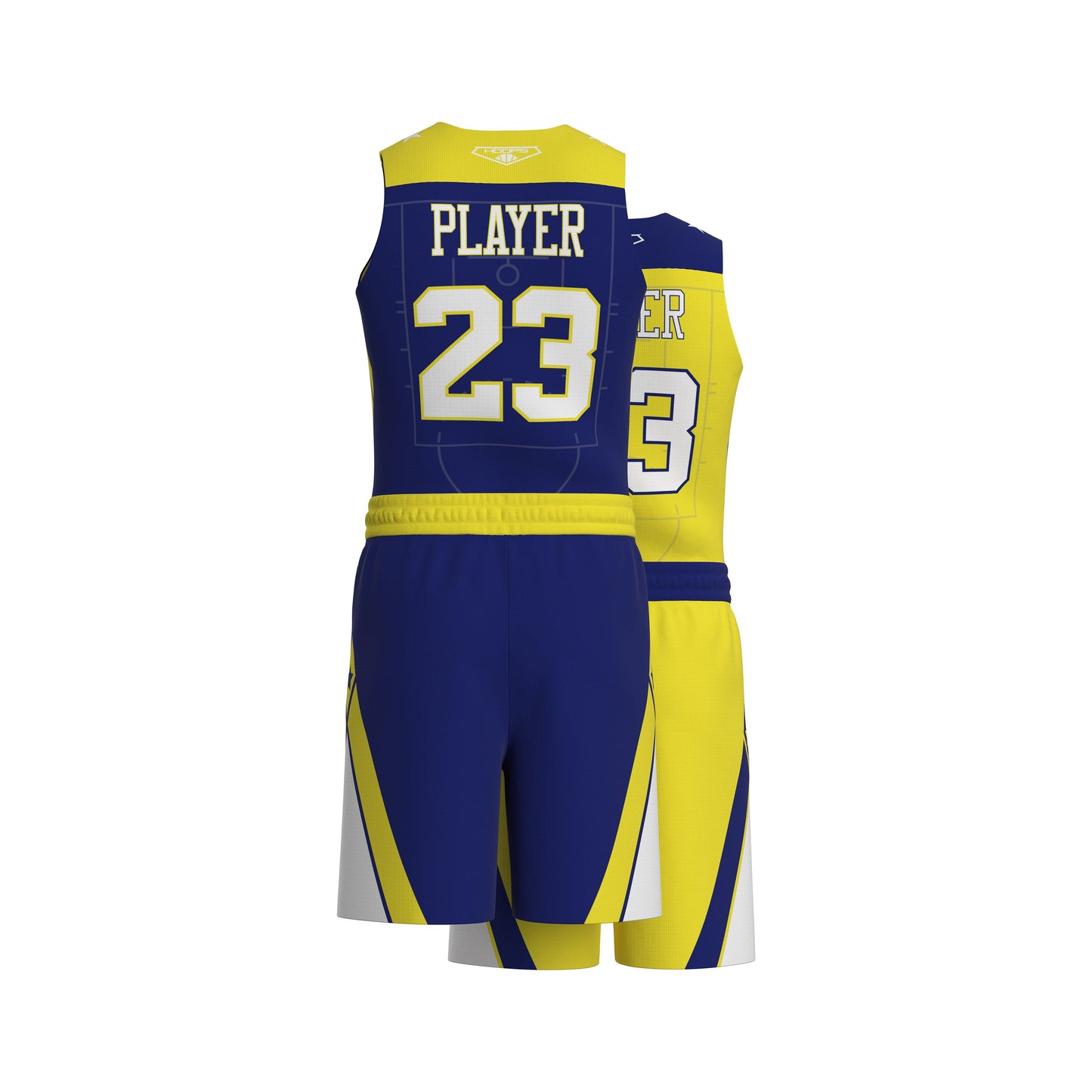 Custom All-Star Reversible Basketball Uniform  - 172 Brooklyn