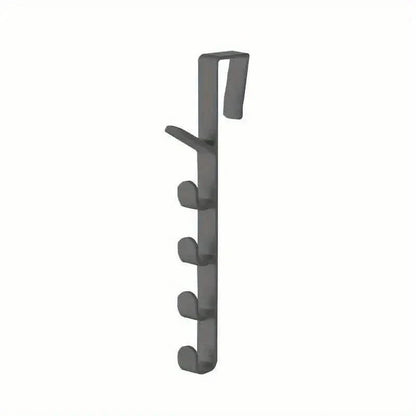 4-Hook Over-the-Door Adjustable Clothing & Bag Organizer