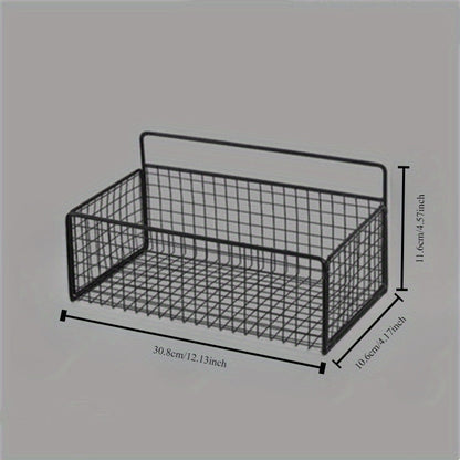 Sleek WallMounted Bathroom Shelf with Towel Bar DrillFree