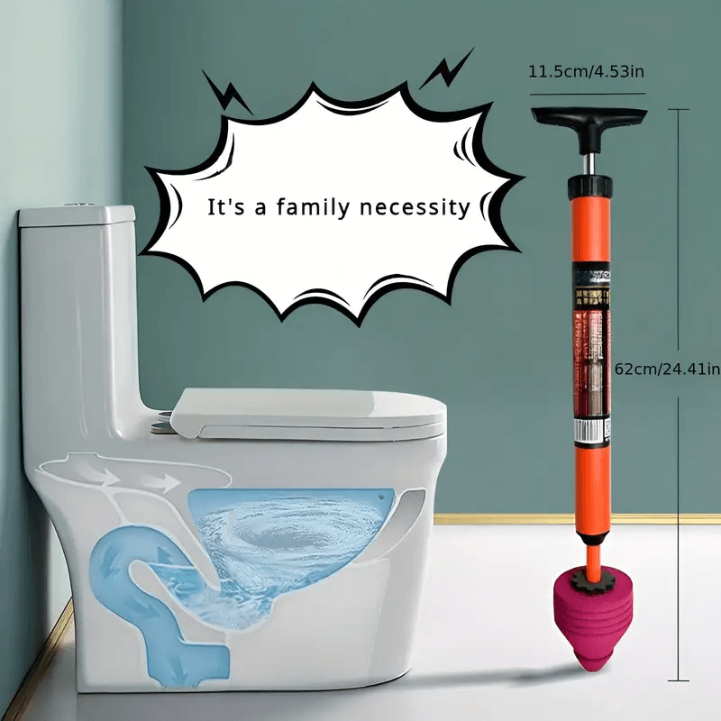 Plunge-Free Power Shot – Unclog Toilets in Seconds!