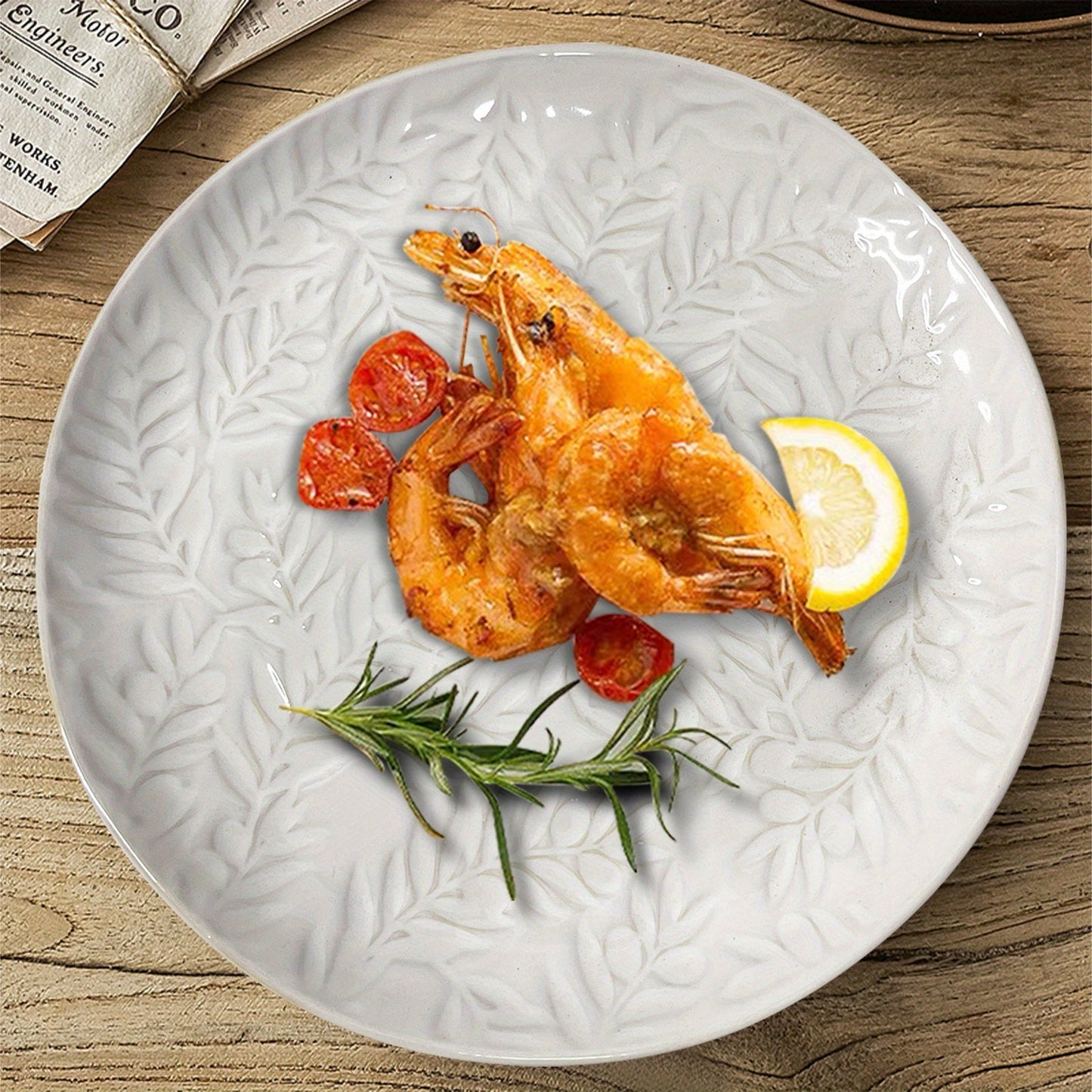 Stylish Ceramic Plate Set for Rice Soup  More