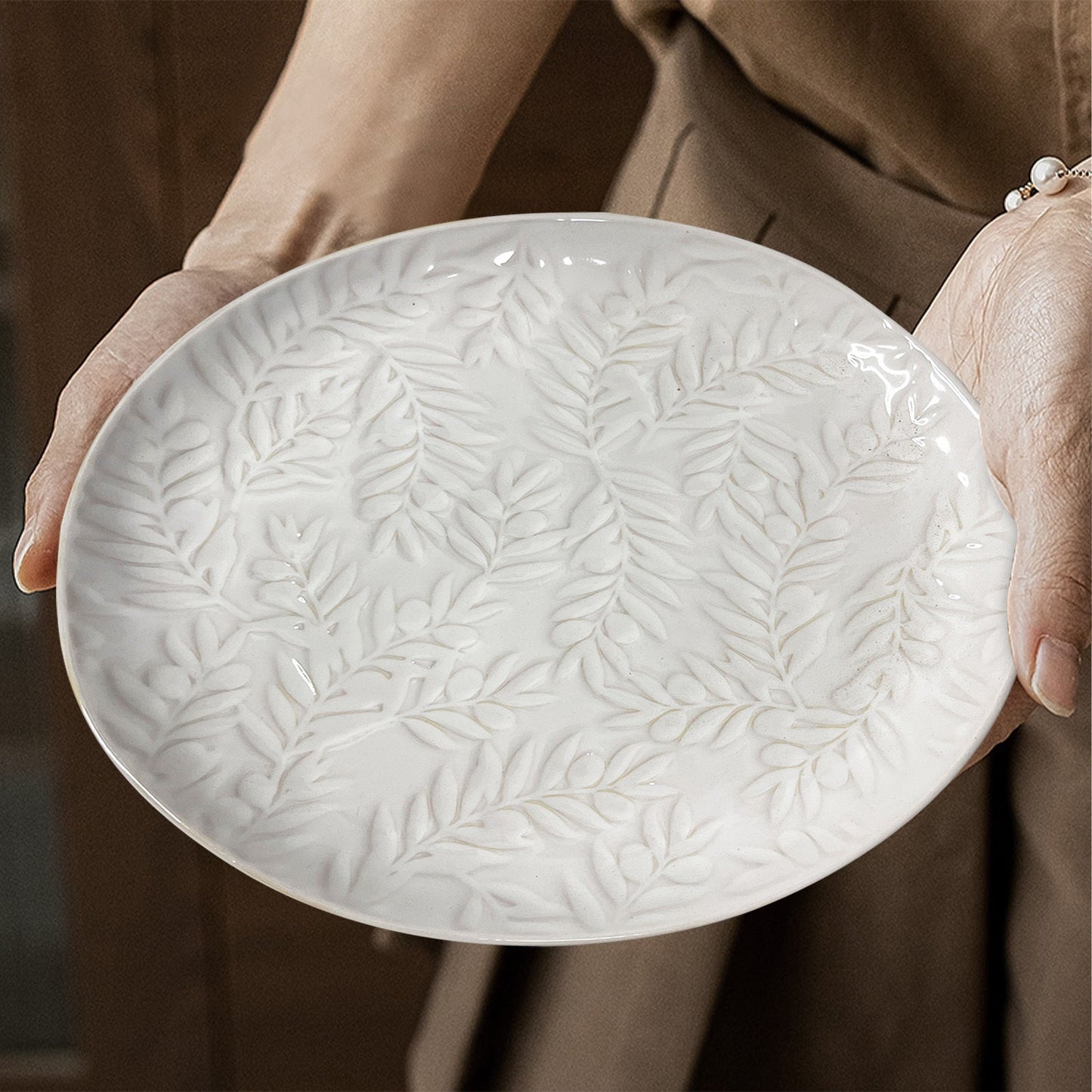 Stylish Ceramic Plate Set for Rice Soup  More