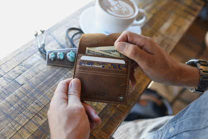 Wing Fold Card Case | Purses, Totes, & Wallets | Kitchen + Metal
