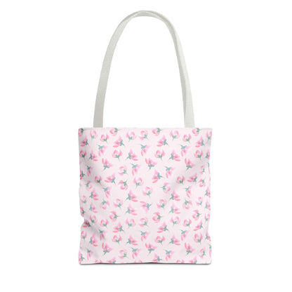 Customizable: Chic Floral Tote Bag, Versatile Shopping Bag, Pretty Grocery Tote, Cute Beach Bag, Stylish Gift for Her