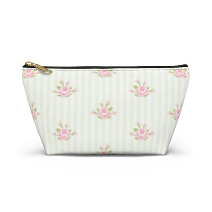 Floral Accessory Pouch | Stylish Makeup Bag, Travel Organizer, Gift for Her, Small Toiletry Kit, Floral Patterned Pouch