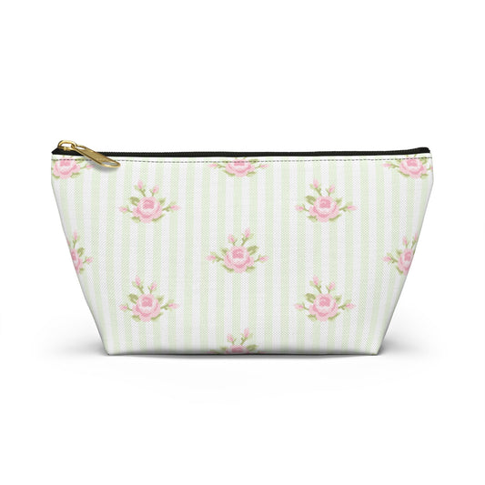 Floral Accessory Pouch | Stylish Makeup Bag, Travel Organizer, Gift for Her, Small Toiletry Kit, Floral Patterned Pouch