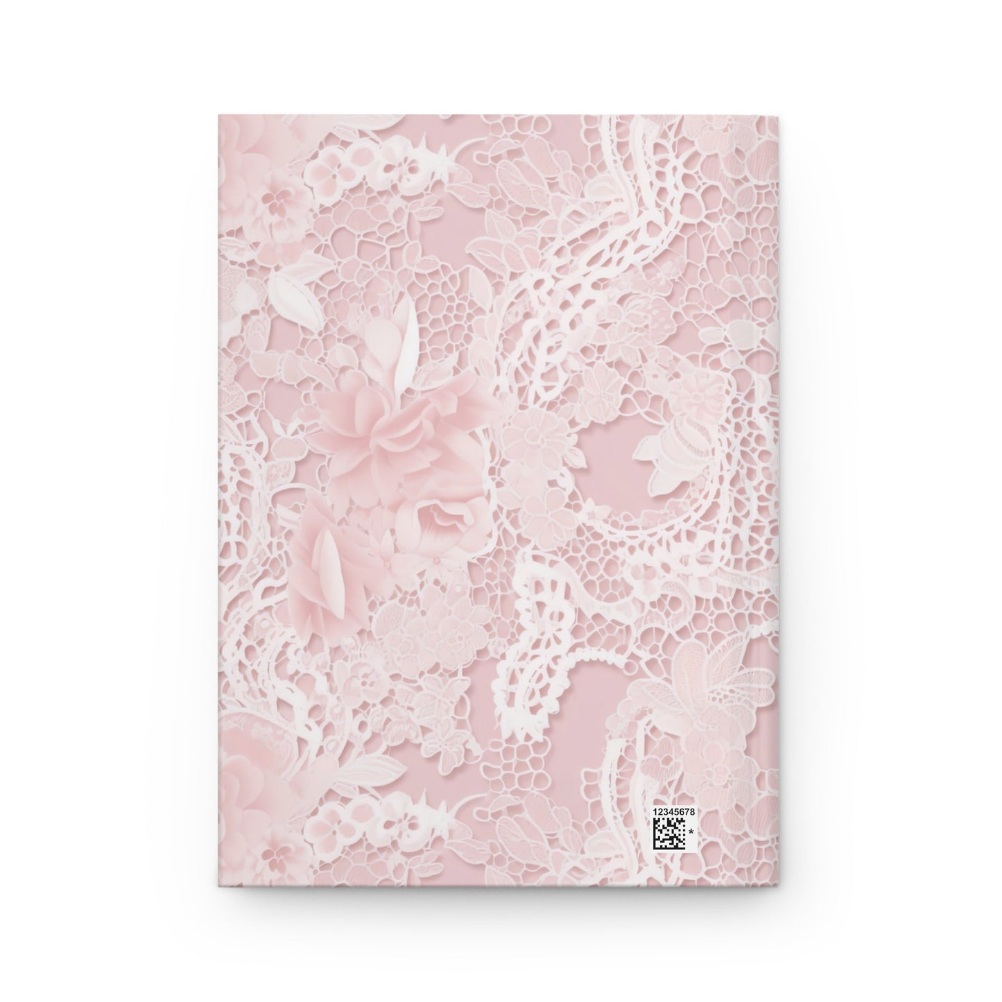 Customizable: Floral Lace Hardcover Journal for Elegant Writing, Gift for Her, Romantic Diary, Travel Journal, Scrapbooking