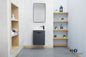 Luca 20" Pepper Wall Mount Bathroom Vanity with Integrated Sink