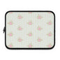 Customizable: Floral Laptop Sleeve, Elegant Computer Case for Women, Perfect Gift for Students, Mother's Day, Accessories for Tech Lovers