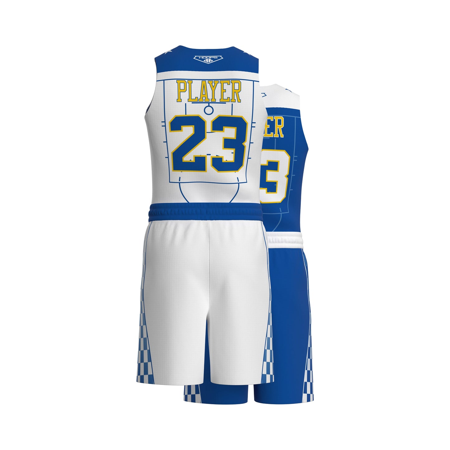 Custom All-Star Reversible Basketball Uniform  - 176 Lexington