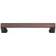 96 mm Center-to-Center Satin Nickel Square Boswell Cabinet Pull
