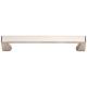 96 mm Center-to-Center Satin Nickel Square Boswell Cabinet Pull