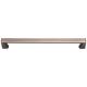 96 mm Center-to-Center Satin Nickel Square Boswell Cabinet Pull