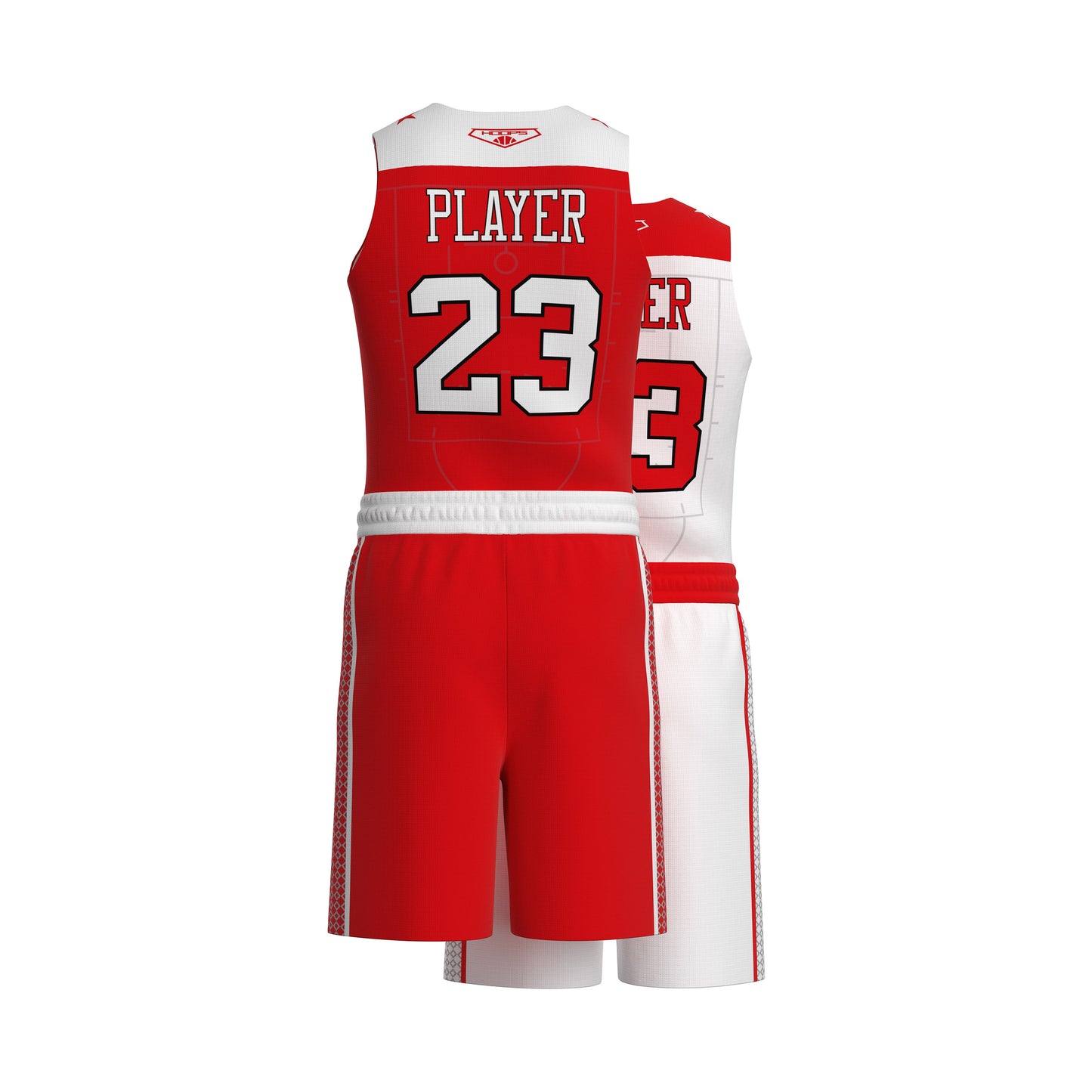 Custom All-Star Reversible Basketball Uniform  - 178 Vols