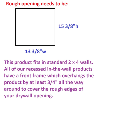Haile Recessed Solid Wood Toilet Paper Holder With Shelf