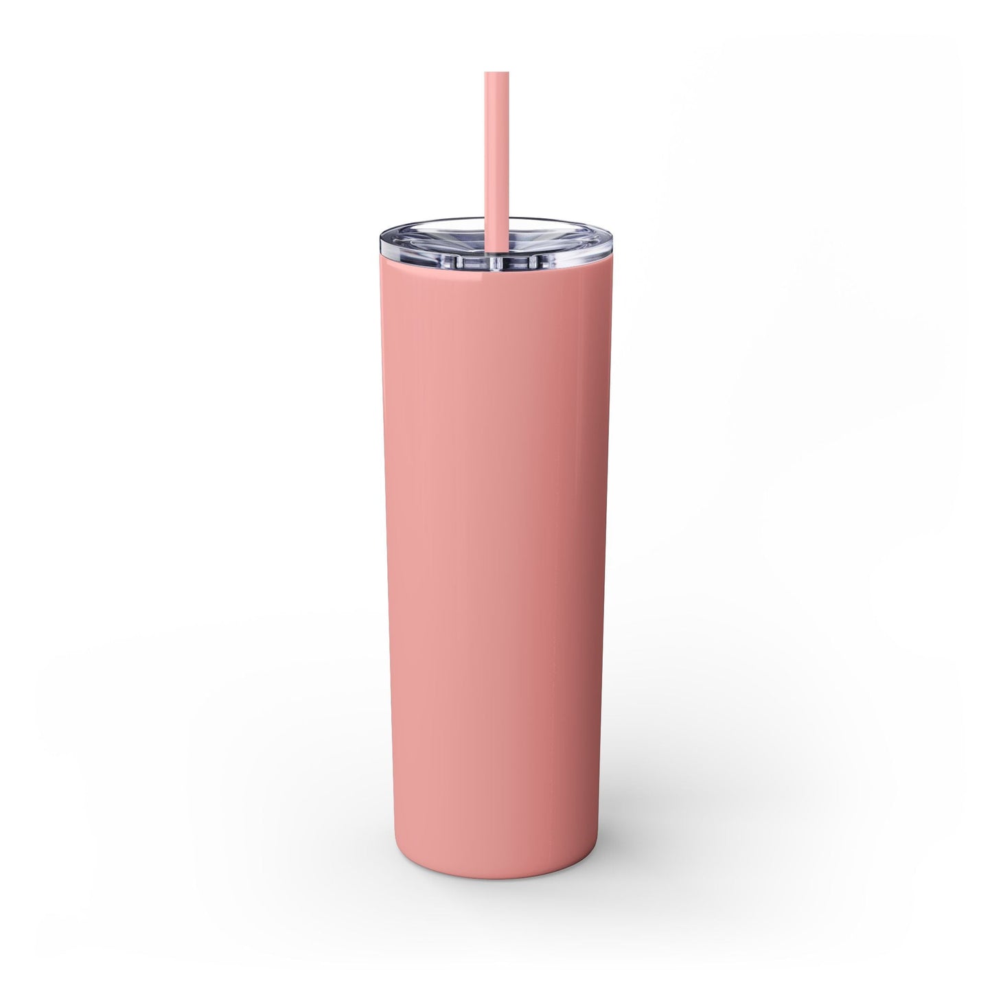 Customizable: Girly Book Club Skinny Tumbler with Straw, 20oz | Perfect for Events, Gifts, Coffee, and Summer Drinks