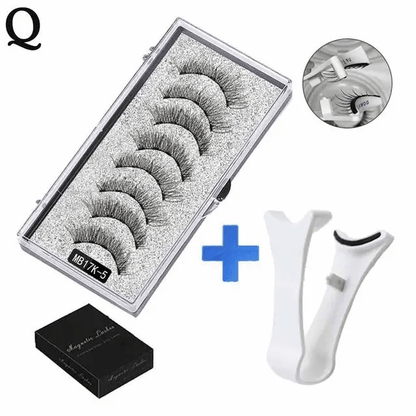 Reusable 3D Magnetic Eyelashes