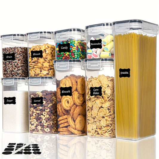 5pcs Airtight Food Storage Container Set – BPA-Free Plastic Kitchen