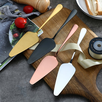 Stainless Steel Cake Shovel with Serrated Edge Tool
