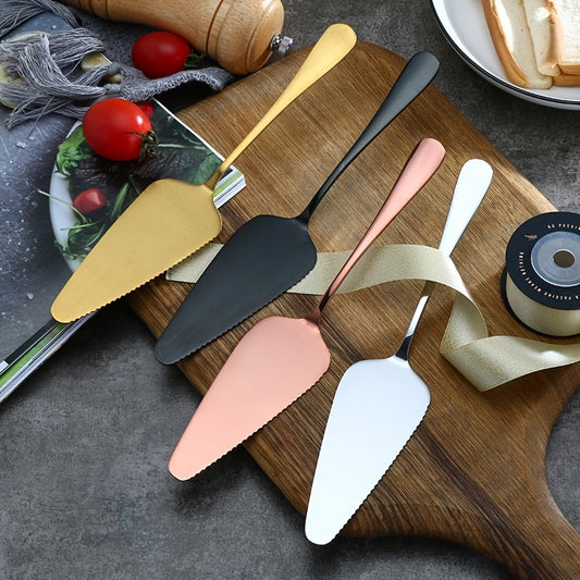 Stainless Steel Cake Shovel with Serrated Edge Tool